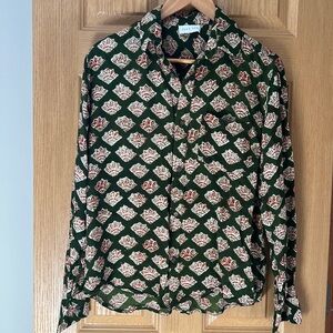 Raga Man patterned button up